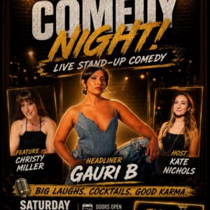 Comedy Night at Komic Karma Club – Saturday, August 8
