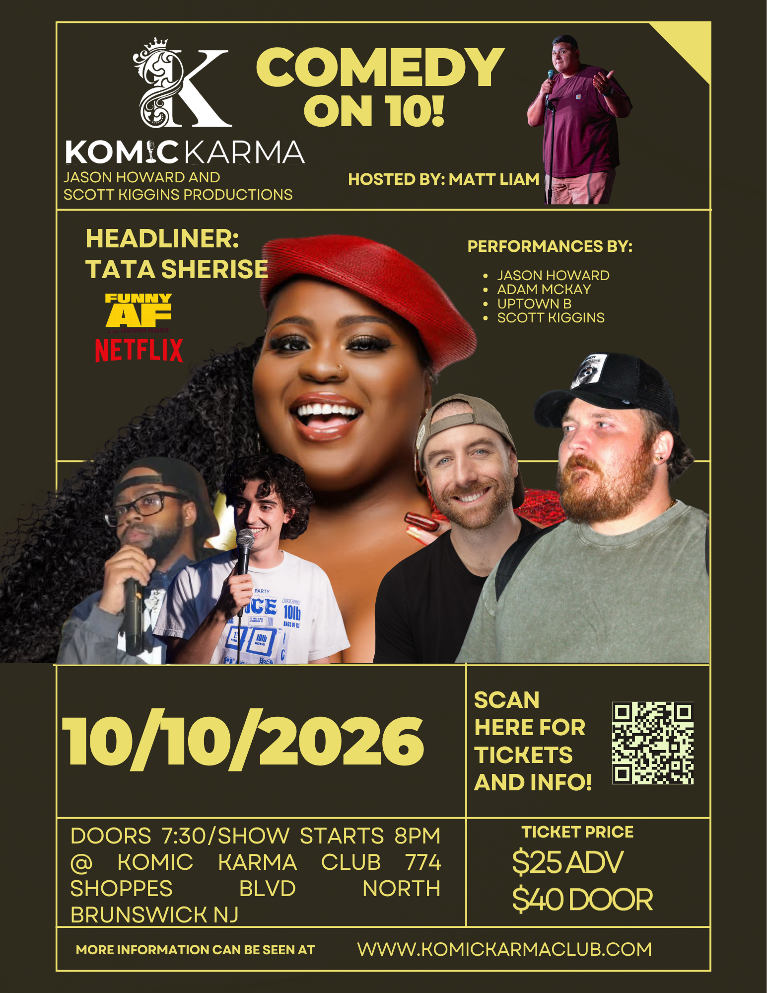 Comedy on 10!