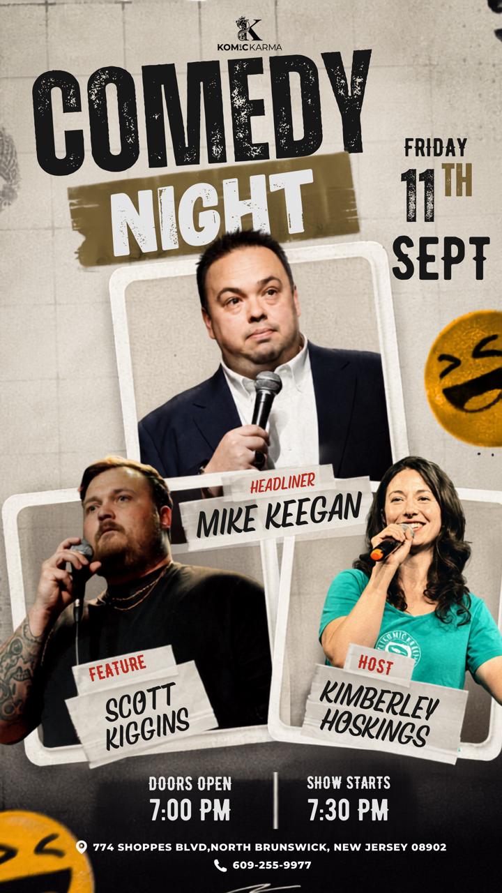 🎤 COMEDY NIGHT at Komic Karma Club 🎤 - September 11th
