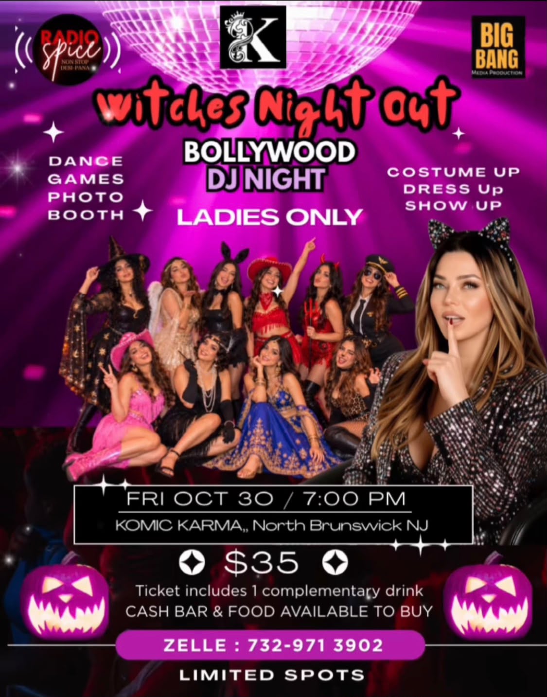 Bollywood Ladies Night!